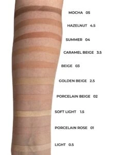 LIETH -Endro Cosmetiques LIETH SWATCHES optimiert