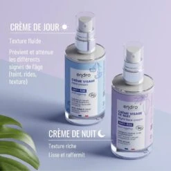 Duo Creme Anti Age Jour Et Nuit -Endro Cosmetiques duo cremes anti age jour et nuit endro cosmetiques creme visage 957578
